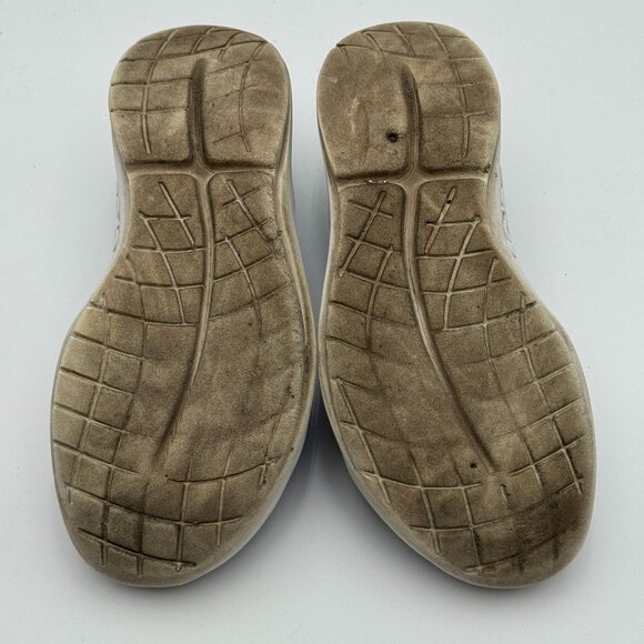 OOFOS Womens OOmg eeZe Low Shoe Navy Recovery Walking Comfort Slip Ons Size US 8 - Picture 6 of 10